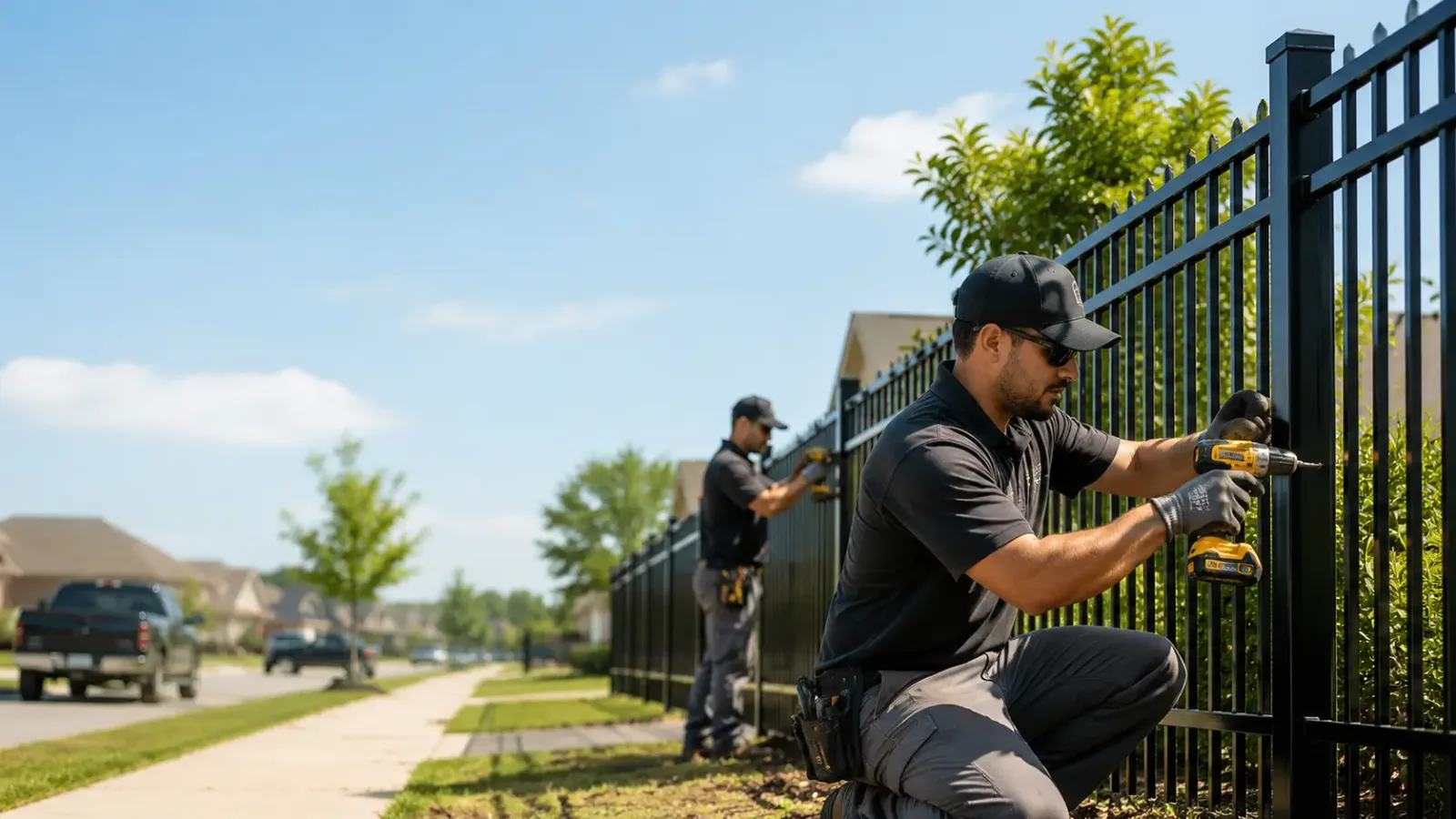 Metal Fence Installation in Brecksville, OH